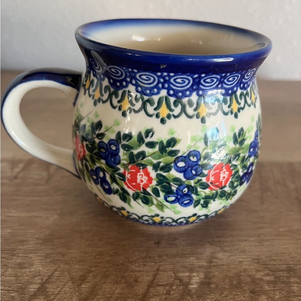 Boleslawiec Unikat mug Polish Pottery Hand Made
